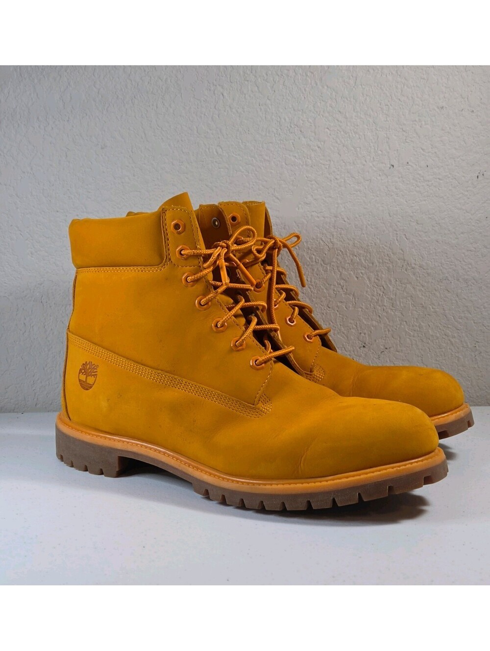 Timberland 50th Anniversary Edition 6-Inch Boot Medium Orange Men’s Sz 15 M Y2K